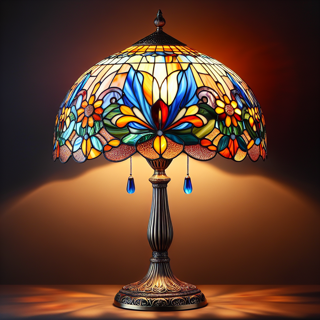 Tiffany lamps cm diameter